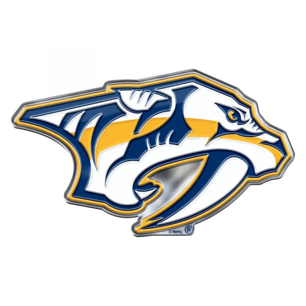 FanMats® - NHL "Nashville Predators" Multicolor Embossed Emblem