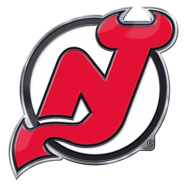 FanMats® - NHL "New Jersey Devils" Multicolor Embossed Emblem
