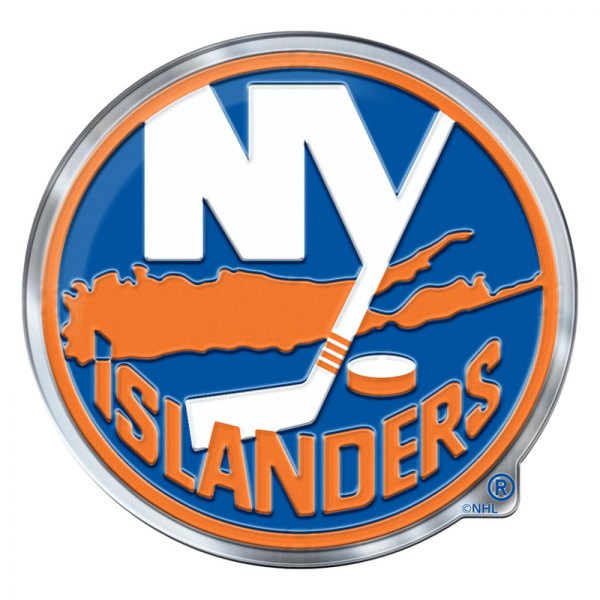 FanMats® - NHL "New York Islanders" Multicolor Embossed Emblem