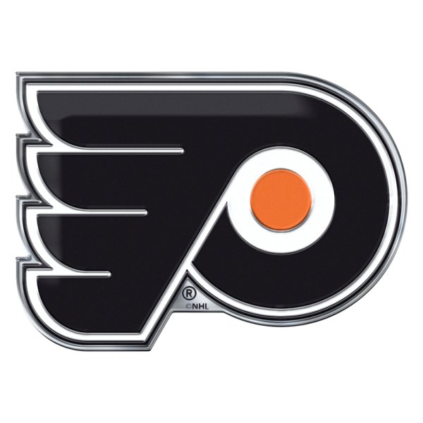 FanMats® - NHL "Philadelphia Flyers" Multicolor Embossed Emblem