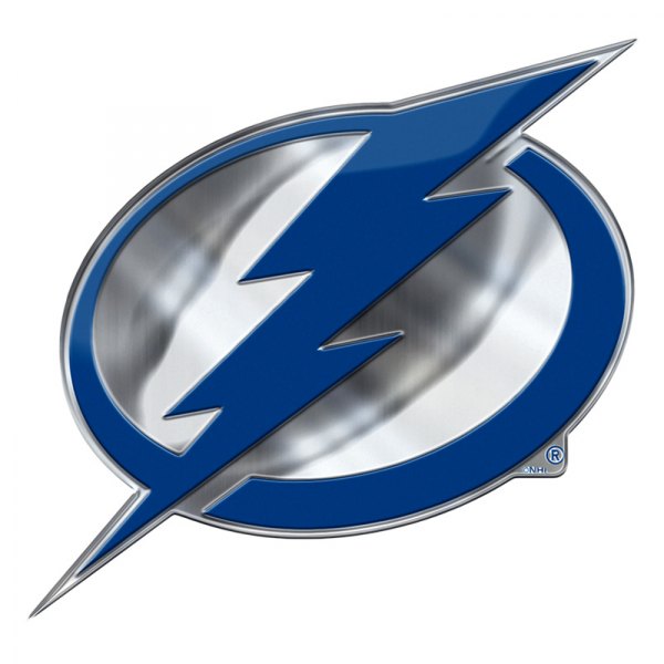 FanMats® - NHL "Tampa Bay Lightning" Blue Embossed Emblem