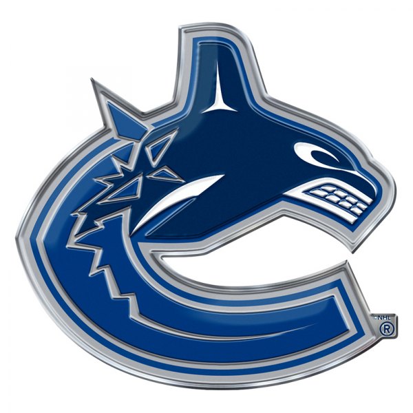 FanMats® - NHL "Vancouver Canucks" Blue Embossed Emblem