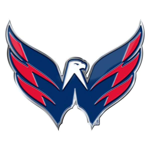 FanMats® - NHL "Washington Capitals" Blue/Red Embossed Emblem