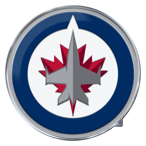 FanMats® - NHL "Winnipeg Jets" Blue/Red Embossed Emblem