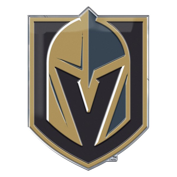 FanMats® - NHL "Vegas Golden Knights" Gold/Black Embossed Emblem
