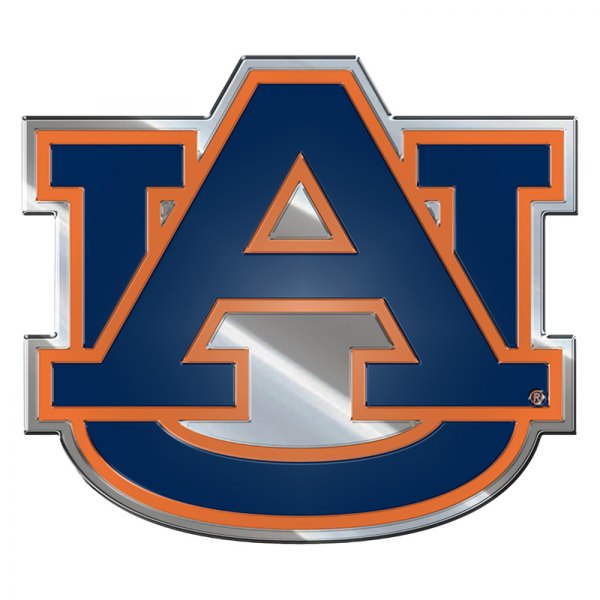 FanMats® - College "Auburn University" Navy/Orange Embossed Emblem