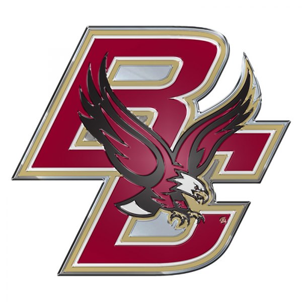 FanMats® - College "Boston College" Red/Gold Embossed Emblem