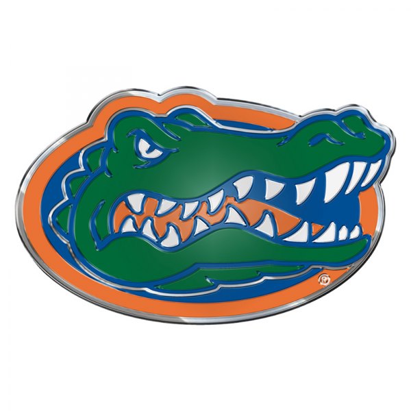 FanMats® - College "University of Florida" Green/Orange Embossed Emblem