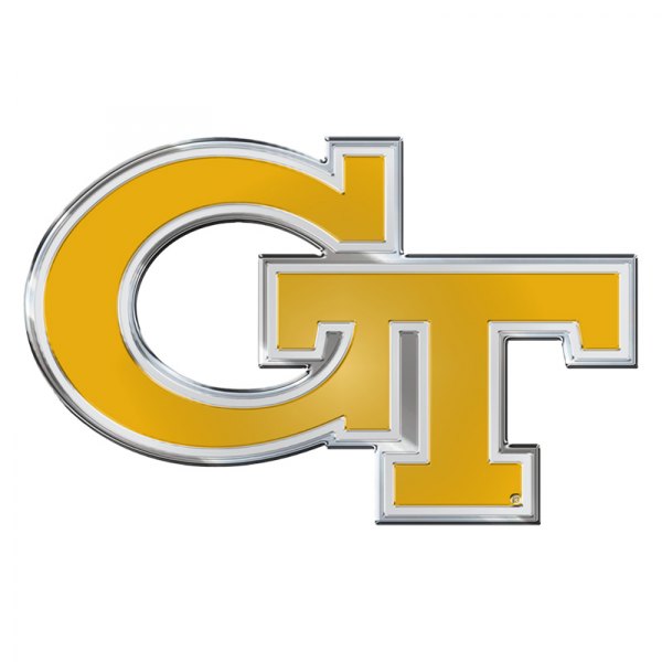 FanMats® - College "Georgia Tech" Gold Embossed Emblem