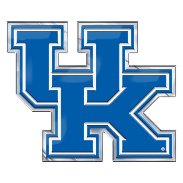 FanMats® - College "University of Kentucky" Blue Embossed Emblem