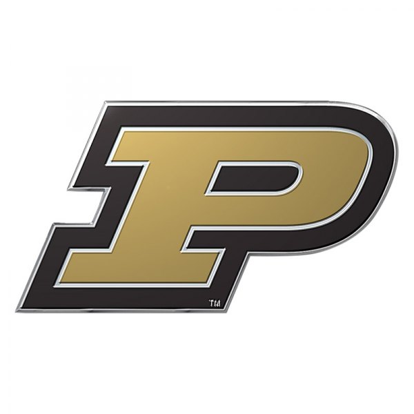 FanMats® - College "Purdue University" Gold Embossed Emblem