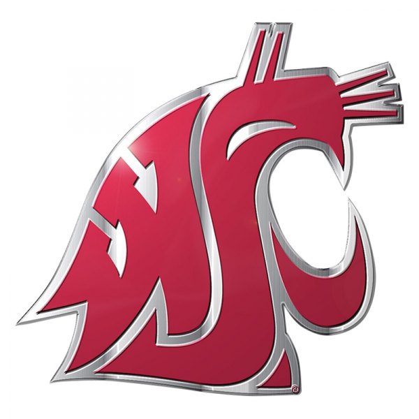 FanMats® - College "Washington State University" Maroon Embossed Emblem