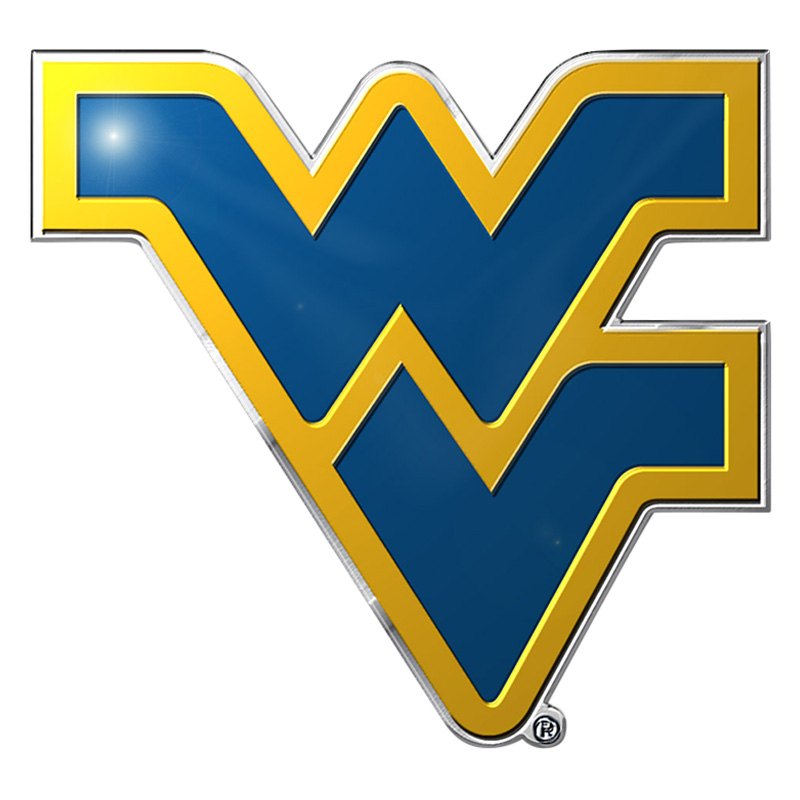 NCAA Women's West Virginia Mountaineers Gradient Print Leggings, Blue –  Fanletic