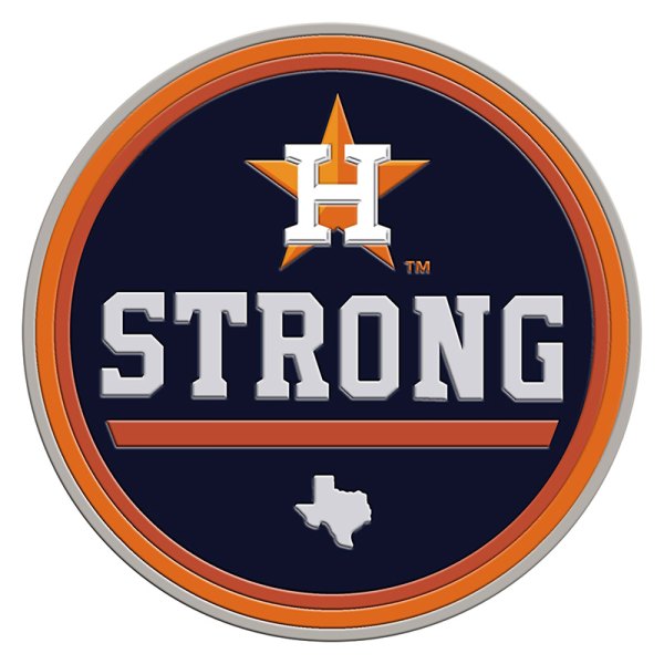 FanMats® - MLB "Houston Astros" Colored Embossed Emblem