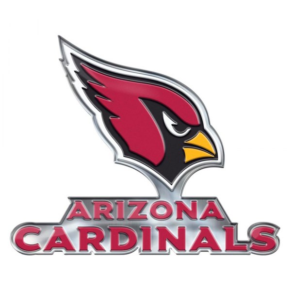 FanMats® - NFL "Arizona Cardinals" Red Embossed Emblem