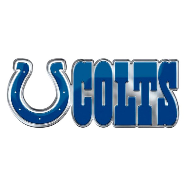 FanMats® - NFL "Indianapolis Colts" Blue Embossed Emblem