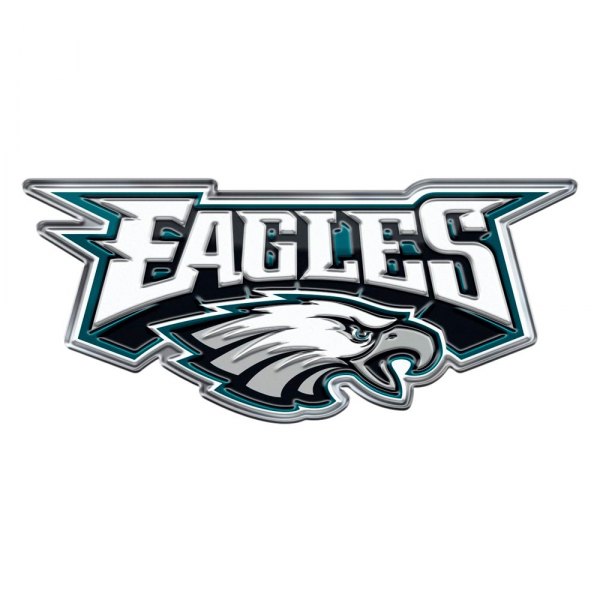 FanMats® - NFL "Philadelphia Eagles" White/Green Embossed Emblem