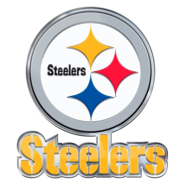 FanMats® - NFL "Pittsburgh Steelers" Multicolor Embossed Emblem