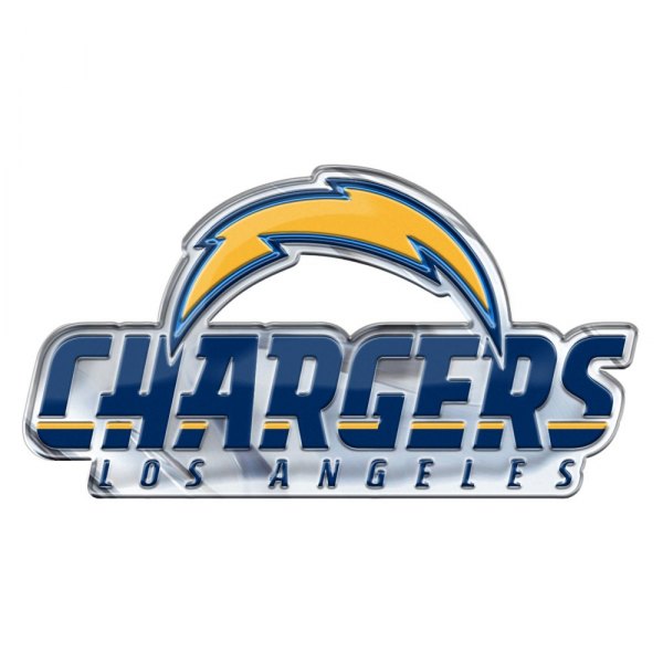 FanMats® - NFL "Los Angeles Chargers" Blue/Yellow Embossed Emblem