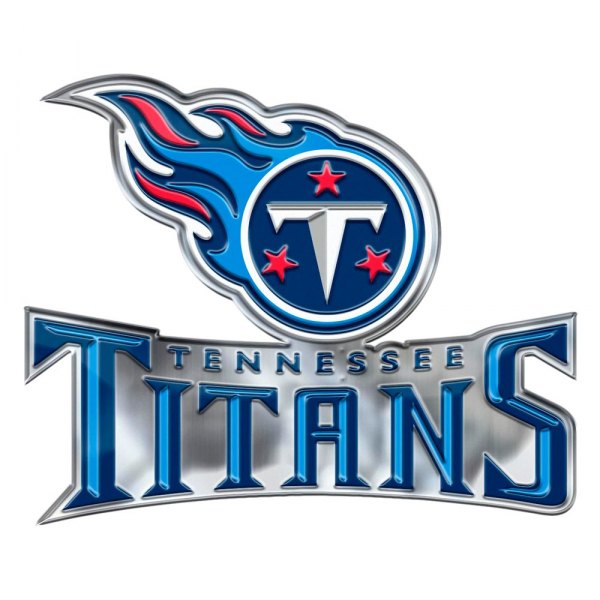 FanMats® - NFL "Tennessee Titans" Blue/Red Embossed Emblem