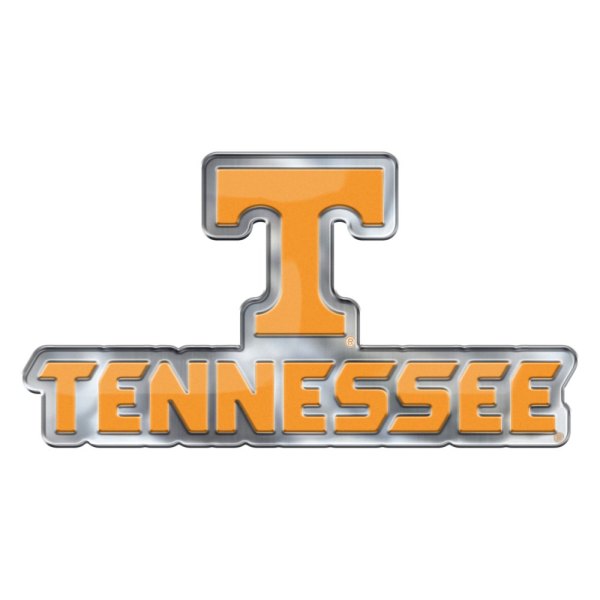 FanMats® - College "University of Tennessee" Orange Embossed Emblem