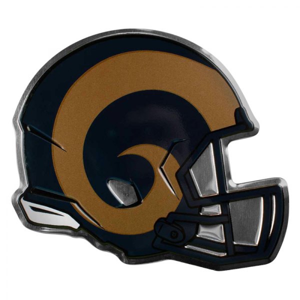 FanMats® - NFL "Los Angeles Rams" Gold Embossed Helmet Emblem