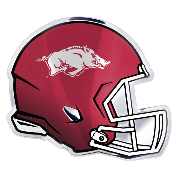 FanMats® - College "University of Arkansas" Embossed Helmet Emblem