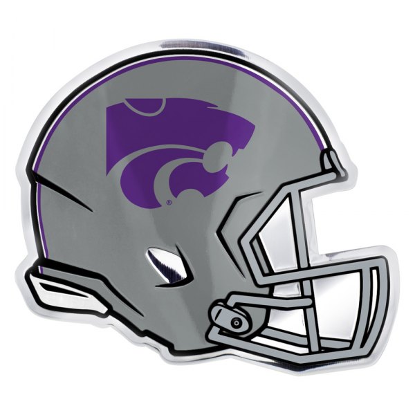 FanMats® - College "Kansas State University" Embossed Helmet Emblem