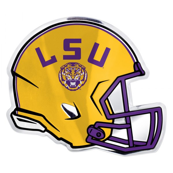 FanMats® - College "Louisiana State University" Embossed Helmet Emblem