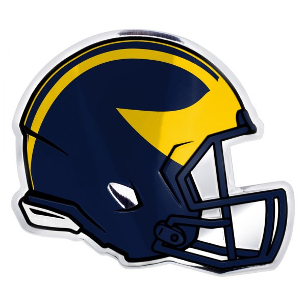 FanMats® - College "University of Michigan" Embossed Helmet Emblem