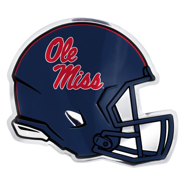 FanMats® - College "University of Mississippi (Ole Miss)" Embossed Helmet Emblem