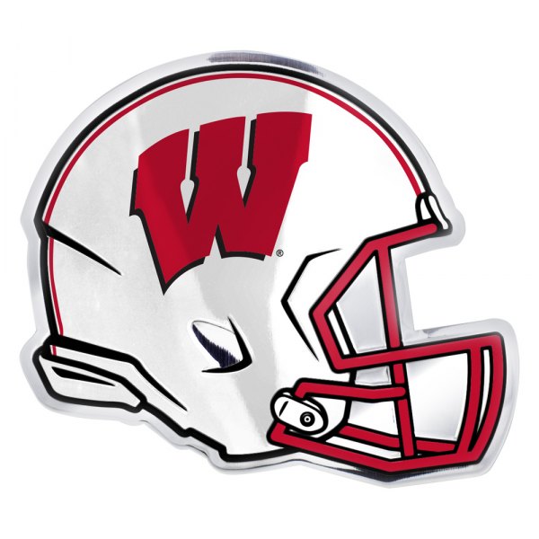 FanMats® - College "University of Wisconsin" Embossed Helmet Emblem