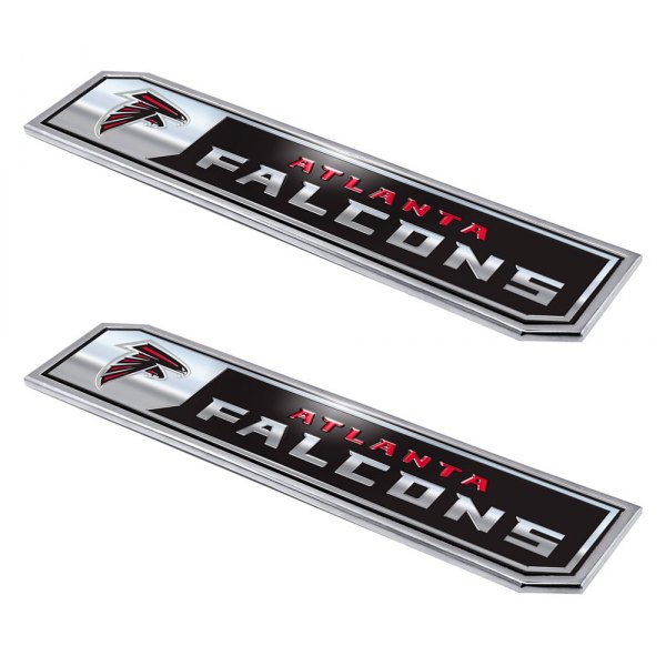 FanMats® - NFL "Atlanta Falcons" Embossed Truck Emblems