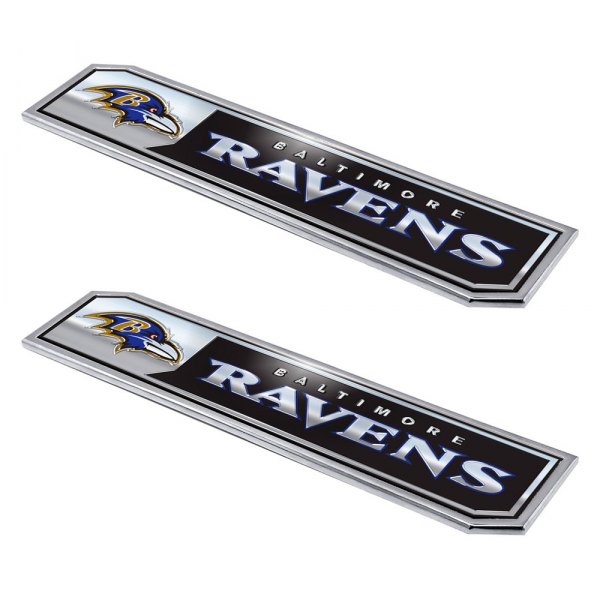 FanMats® - NFL "Baltimore Ravens" Embossed Truck Emblems