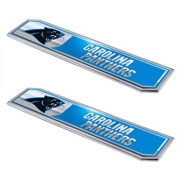 FanMats® - NFL "Carolina Panthers" Embossed Truck Emblems