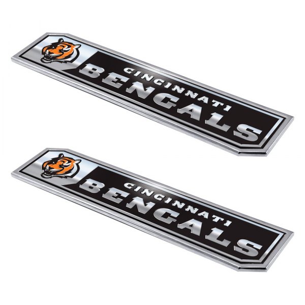 FanMats® - NFL "Cincinnati Bengals" Embossed Truck Emblems