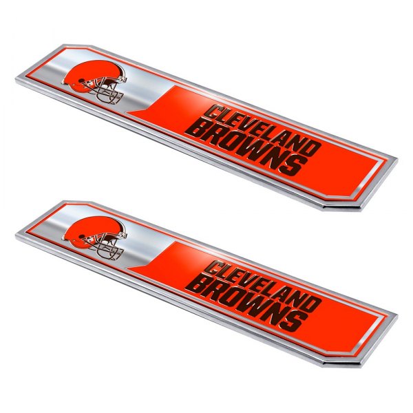 FanMats® - NFL "Cleveland Browns" Embossed Truck Emblems