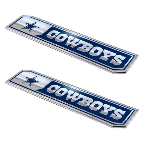 FanMats® - NFL "Dallas Cowboys" Embossed Truck Emblems
