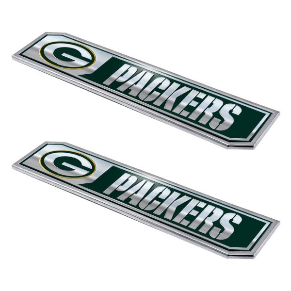 FanMats® - NFL "Green Bay Packers" Embossed Truck Emblems