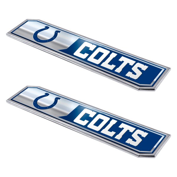 FanMats® - NFL "Indianapolis Colts" Embossed Truck Emblems