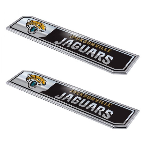 FanMats® - NFL "Jacksonville Jaguars" Embossed Truck Emblems