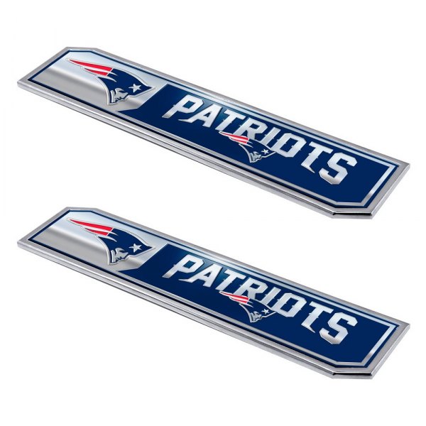 FanMats® - NFL "New England Patriots" Embossed Truck Emblems