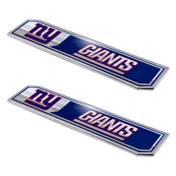 FanMats® - NFL "New York Giants" Embossed Truck Emblems