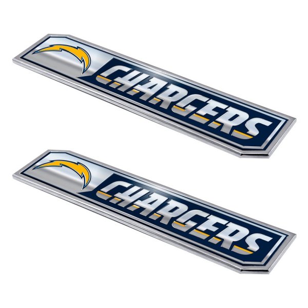 FanMats® - NFL "Los Angeles Chargers" Embossed Truck Emblems