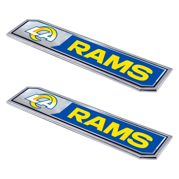 FanMats® - NFL "Los Angeles Rams" Embossed Truck Emblems