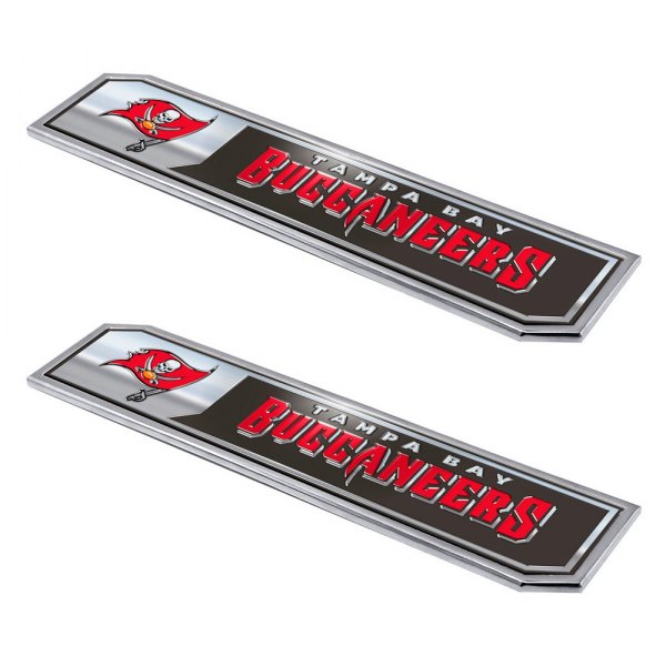 FanMats® - NFL "Tampa Bay Buccaneers" Embossed Truck Emblems