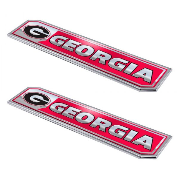FanMats® - College "University of Georgia" Embossed Truck Emblems