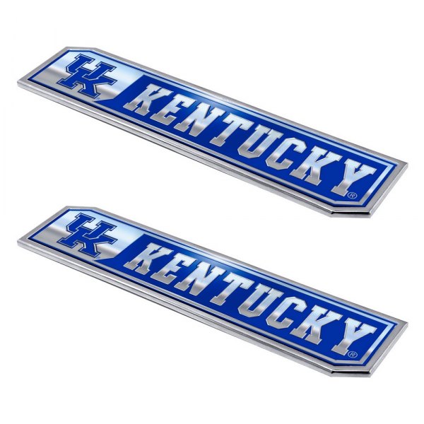 FanMats® - College "University of Kentucky" Embossed Truck Emblems