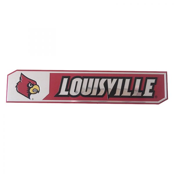FanMats® - College "University of Louisville" Embossed Truck Emblems