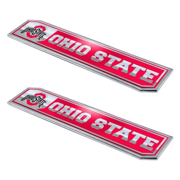 FanMats® - College "Ohio State University" Embossed Truck Emblems